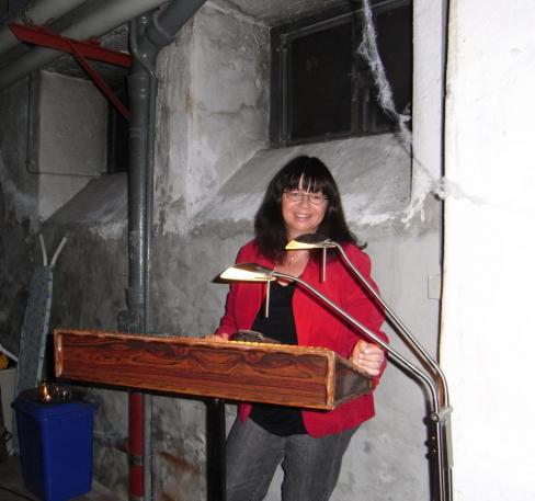 Krimilesung in der Waschküche