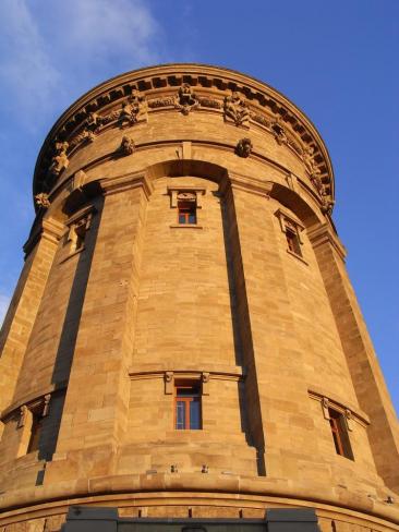 Das Wahrzeichen Mannheims: Der Wasserturm